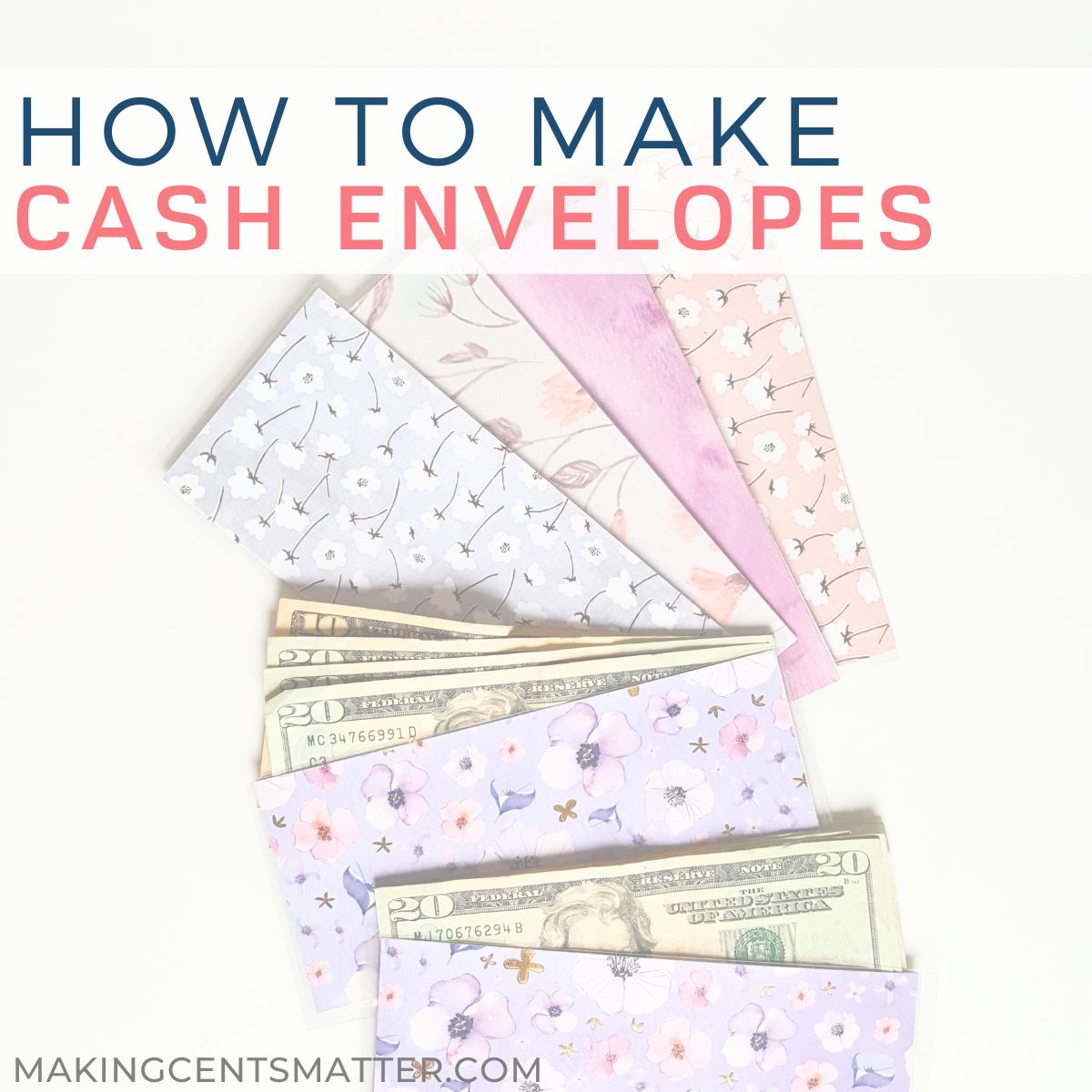 How To Make Cash Envelopes